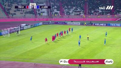  خلاصه بازی تراکتور 2 - الدحیل 1 + ویدئو