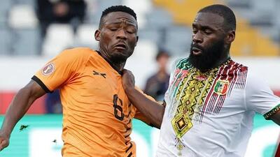 خلاصه بازی مالی 1-1 زامبیا