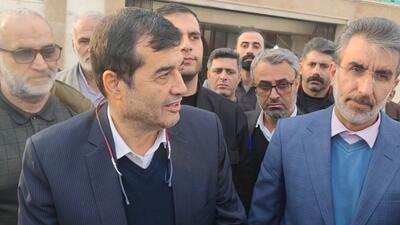 صحبت‌های احمد دنیامالی وزیر ورزش در بازدید از ورزشگاه هفتم تیر