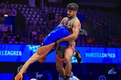 نابغه ۲۲ ساله کشتی ایران قدرتمندترین فرنگی‌کار جهان شد