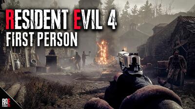  تماشا کنید: این ماد اول شخص بازی Resident Evil 4 Remake را هیجان‌انگیز‌تر می‌کند - گیمفا