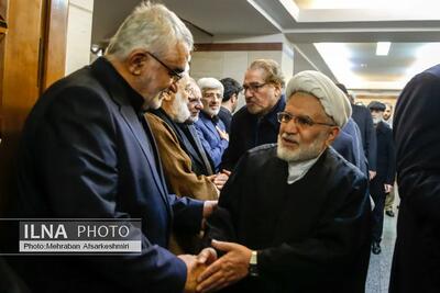  مراسم یادبود اشرف بروجردی