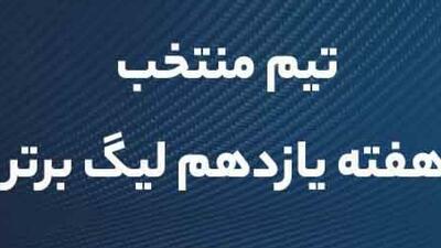 تیم منتخب هفته یازدهم لیگ برتر