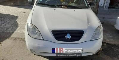 حراج 240/000/000 تومانی خودرو تیبا صندوقدار سفید  مدل : 94 (مصادره ای دولت)