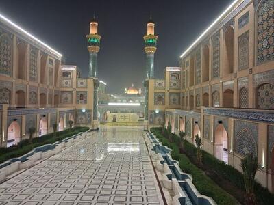 امکان اسکان ۸۰ هزار زائر در حرم حضرت علی (ع) فراهم شد