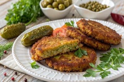 آموزش آشپزی / طرز تهیه کتلت گوشت با لپه به روشی آسان