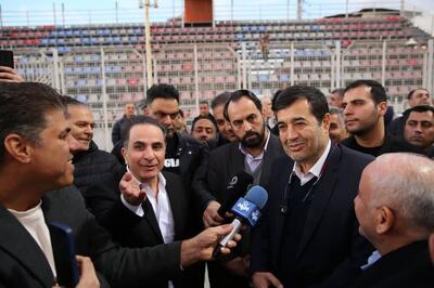 کمک مالی وزارت ورزش و جوانان برای ایمن سازی سکوهای ورزشگاه شهید وطنی