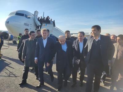 وزیر ورزش و جوانان وارد استان شد