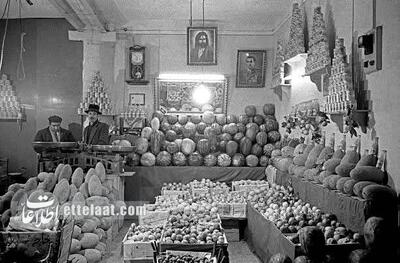  عکس‌های دیدنی از بازار شب یلدای ۶۰ سال پیش!