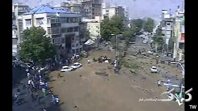 کامران تفتی و لحظه اصابت موشک میدان تجریش در یک فیلم - مجله اینترنتی کولاک