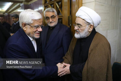 مراسم ختم اشرف بروجردی در تهران