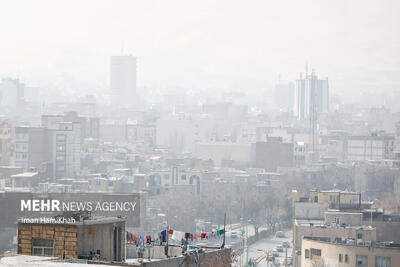  هشدار هواشناسی تهران درباره ماندگاری هوای سرد و افزایش آلاینده‌ها