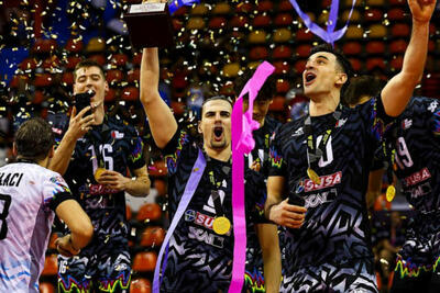 پروجا قهرمان والیبال باشگاه‌های جهان شد