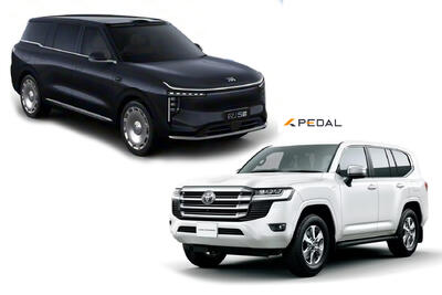 مقایسه IM LS9 ایران خودرو با تویوتا لندکروزر 2025؛ مشخصات و قیمت - پدال
