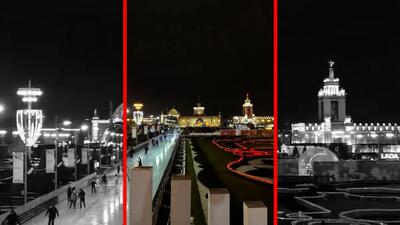  فیلم بزرگ ترین زمین اسکیت روی یخ اروپا در روسیه