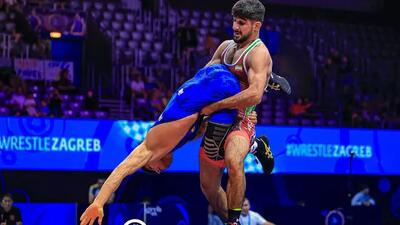 نابغه ۲۲ ساله کشتی ایران قدرتمندترین فرنگی‌کار جهان شد