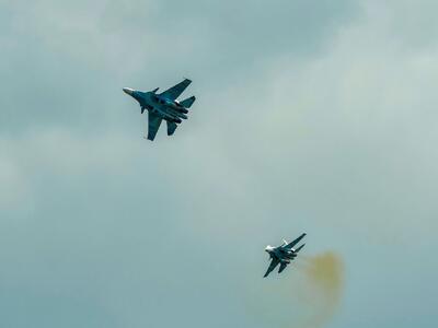  اوکراین دو جنگنده پیشرفته ۱۰۰ میلیون دلاری روسیه را در آشیانه سوزاند