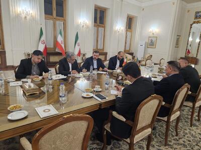  دیدار غریب‌آبادی با نماینده ترکمنستان در امور دریای خزر
