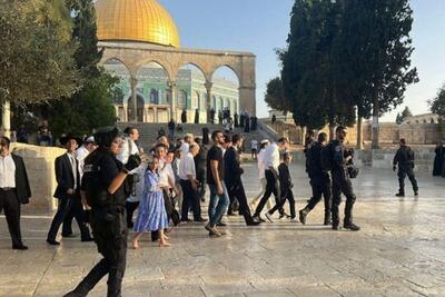 یورش ۴۵۶ شهرک‌نشین صهیونیست به مسجد الاقصی
