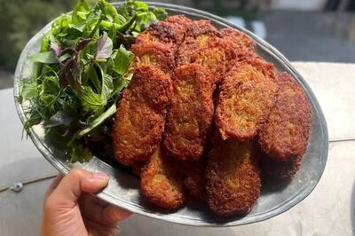  دستور پخت کتلت خانگی در خانه + فیلم