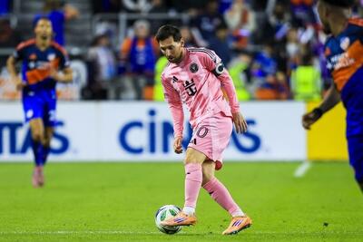 حراج چمن لمس شده توسط مسی! + عکس