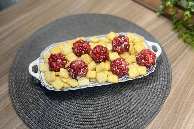  طرز تهیه دسر «توپک یلدایی» | پیش‌غذایی ساده و شیک برای شب یلدا