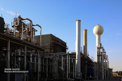 تولید پایدار گاز در پالایشگاه شهید هاشمی‌نژاد
