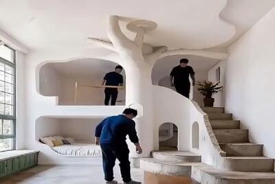  معماری خلاقانه؛ تو پرت ترین فضا اتاق خواب و نشیمن زدن محشر برا زندگی مجردی
