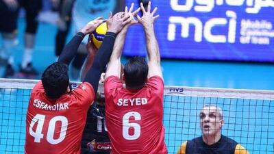 نتایج کامل هفته ششم لیگ برتر والیبال مردان