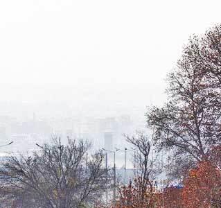 هشدار هواشناسی نسبت به آلودگی هوای ۵ کلانشهر