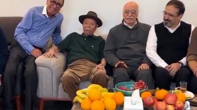 وضعیت نگران کننده علی نصیریان در شب یلدا