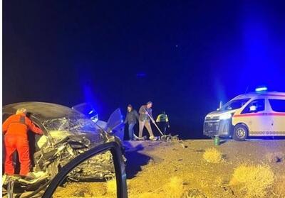 2 کشته و یک مصدوم در تصادف محور بجستان - گناباد - تسنیم