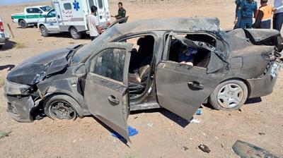 مصدومیت 7  دانش‌آموز یزدی در تصادف زنجیره‌ای - تسنیم