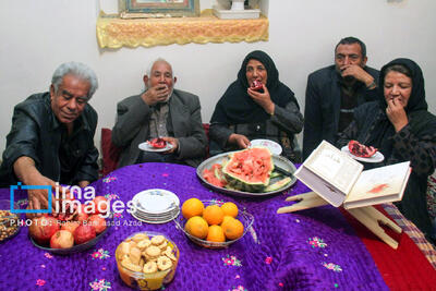  «شب‌چلّه» خانواده ایرانی