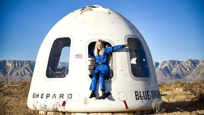  پرواز موفق نخستین فضانورد ویلچرنشین