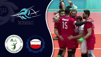 خلاصه والیبال رازین پلیمر 0 - فولاد سیرجان 3