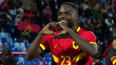 گل اول آنگولا به آفریقای جنوبی  (شو)