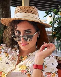 قاب خواهرانه الناز شاکروست در سفر زمستانی به جنوب