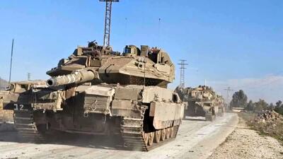 نفوذ زرهی ارتش اسرائیل به جنوب سوریه
