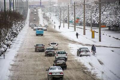 ۲۲ درصد ایران پوشیده از برف شد