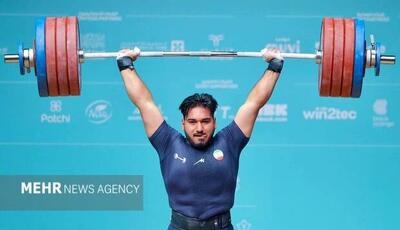 انتقاد نایب قهرمان جهان از قرارداد وزنه‌برداران