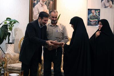 دیدار سخنگوی شورای نگهبان با خانواده سردار شهید «مرتضی طیب‌مسعود»