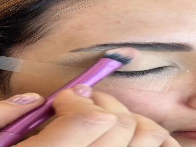  آموزش خط چشم محو و شیک