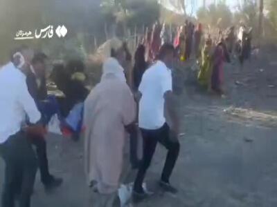  پرواز بالگرد سپاه برای نجات بانوی بشاگردی