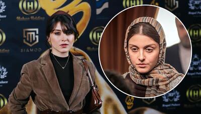 فاطمه مسعودی‌فر بر فرش قرمز حافظ؛ استایل پاییزی ستاره «زخم کاری» (عکس)