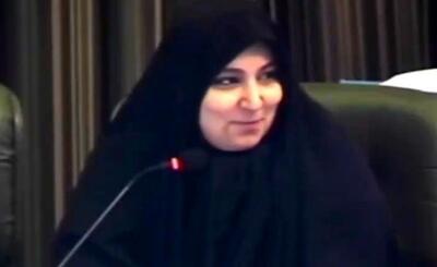 دفاع نرجس سلیمانی از زاکانی در صحن شورا