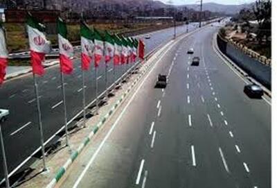 خلاقیت شهرداری تهران در یک اتوبان جلب‌توجه کرد