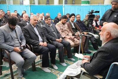  یادواره فرماندار شهید امامقلی جعفرزاده سامانی برگزار شد