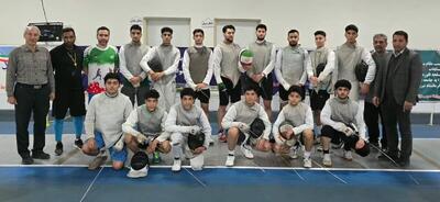 پیگیری تمرینات تیم ملی شمشیربازی فلوره در کرمانشاه