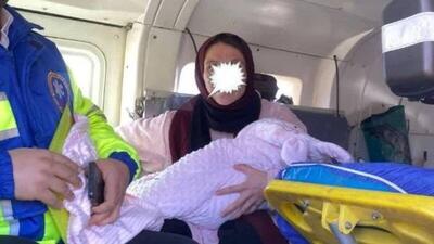  اقدام سریع کادر درمان طالقان جان نوزاد ۴ روزه را نجات داد